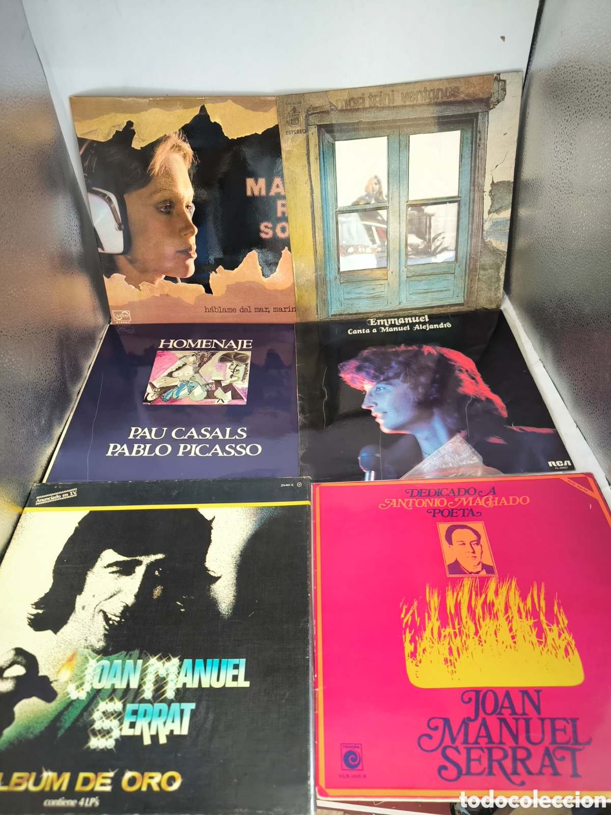 Discos de vinilo: 60 LPs Musica espa&ntilde;ola a&ntilde;os 70/80