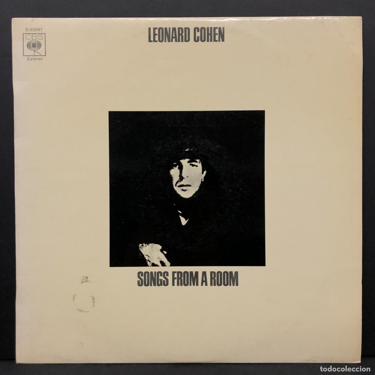 Discos de vinilo: LEONARD COHEN - SONGS FROM A ROOM - S-63587 - LP - VINILO / 1763
