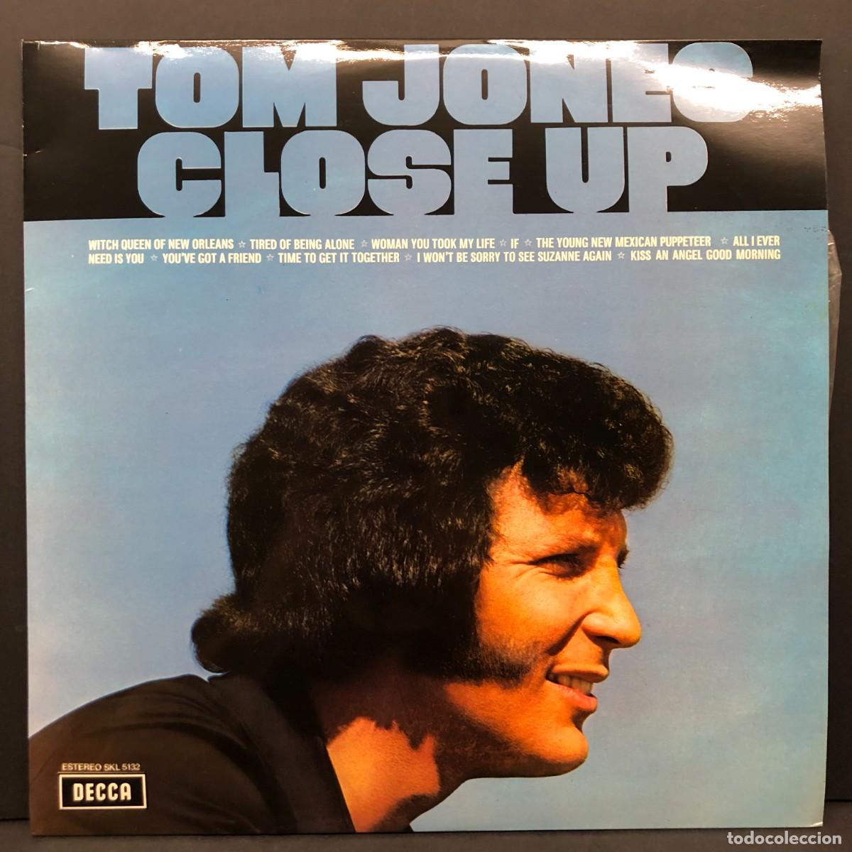 Discos de vinilo: TOM JONES - CLOSE UP - SKL 5132 - LP - VINILO / 1764