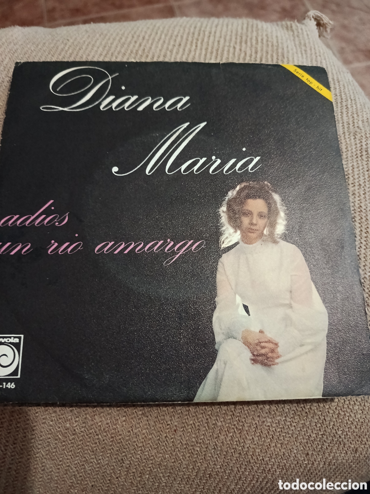 Discos de vinilo: Diana Mar&iacute;a single sello Novola editado en Espa&ntilde;a a&ntilde;o 1971.