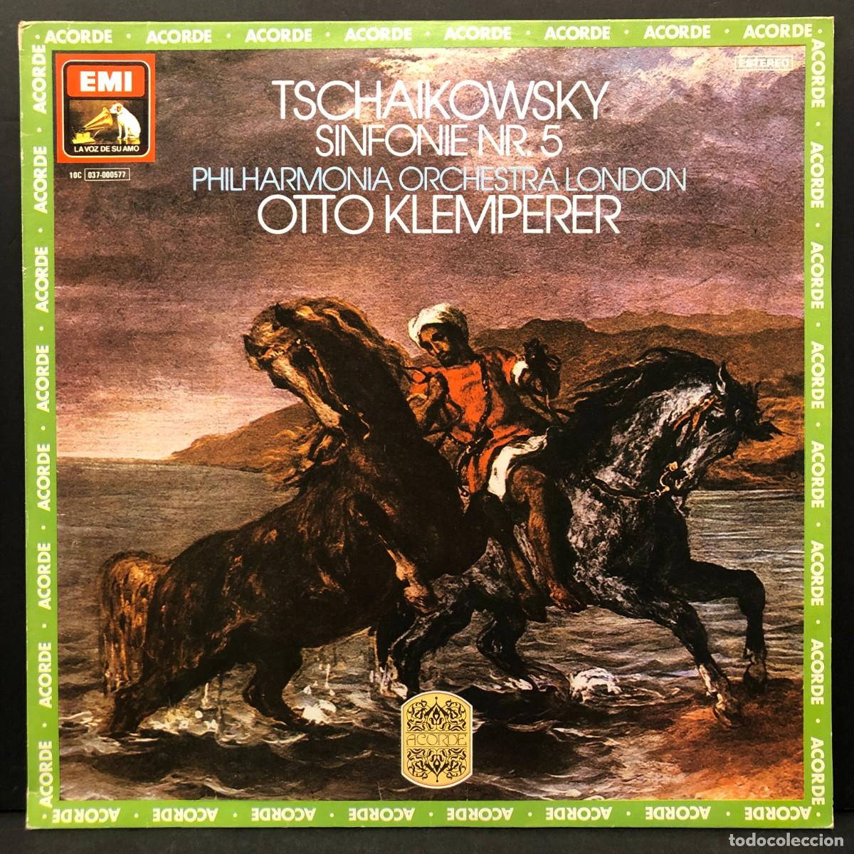 Discos de vinilo: TSCHAIKOWSKY - SINFONIE N&ordm; 5 - OOTO KLEMPERER - PHILARMONIA ORCHESTRA LONDON - LP - VINILO / 1778