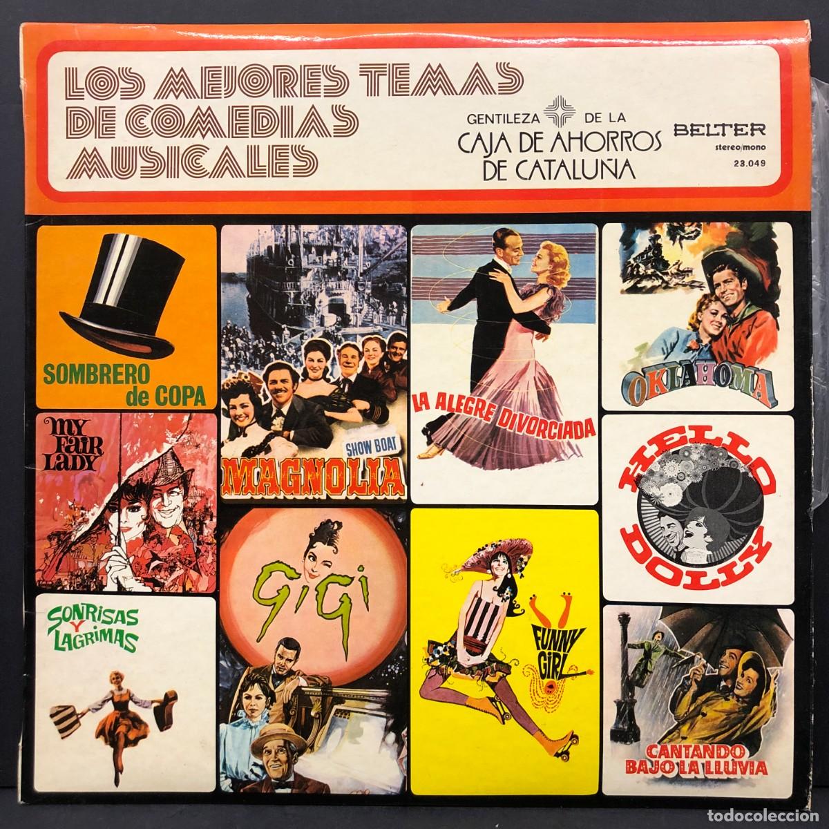 Discos de vinilo: LOS MEJORES TEMAS DE COMEDIAS MUSICALES - 23.049 - LP - VINILO / 1779