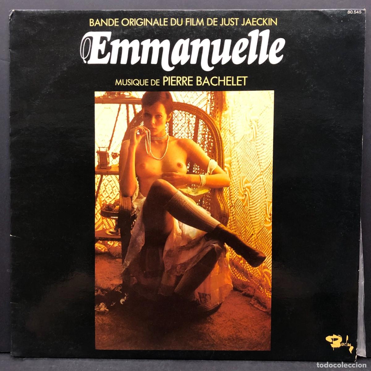 Discos de vinilo: EMMANUELLE - MUSIQUE DE PIERRE BACHELET - BANDE ORIGINALE DU FILM - 80.545 - LP - VINILO / 1782
