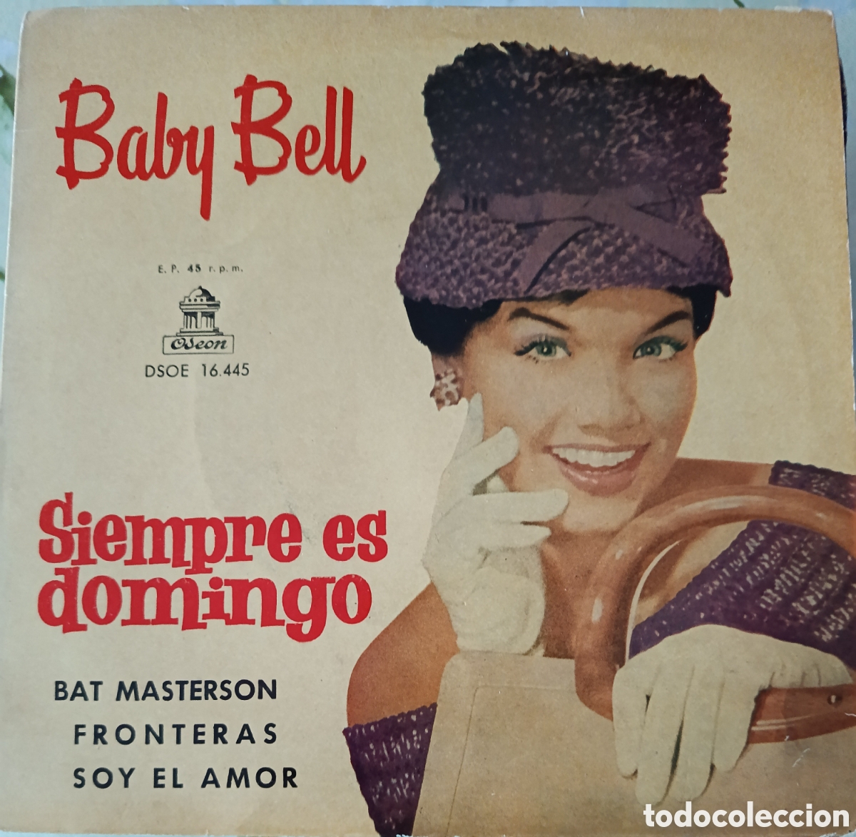 Discos de vinilo: Baby Bell Ep sello Ode&oacute;n editado en Espa&ntilde;a a&ntilde;o 1961.