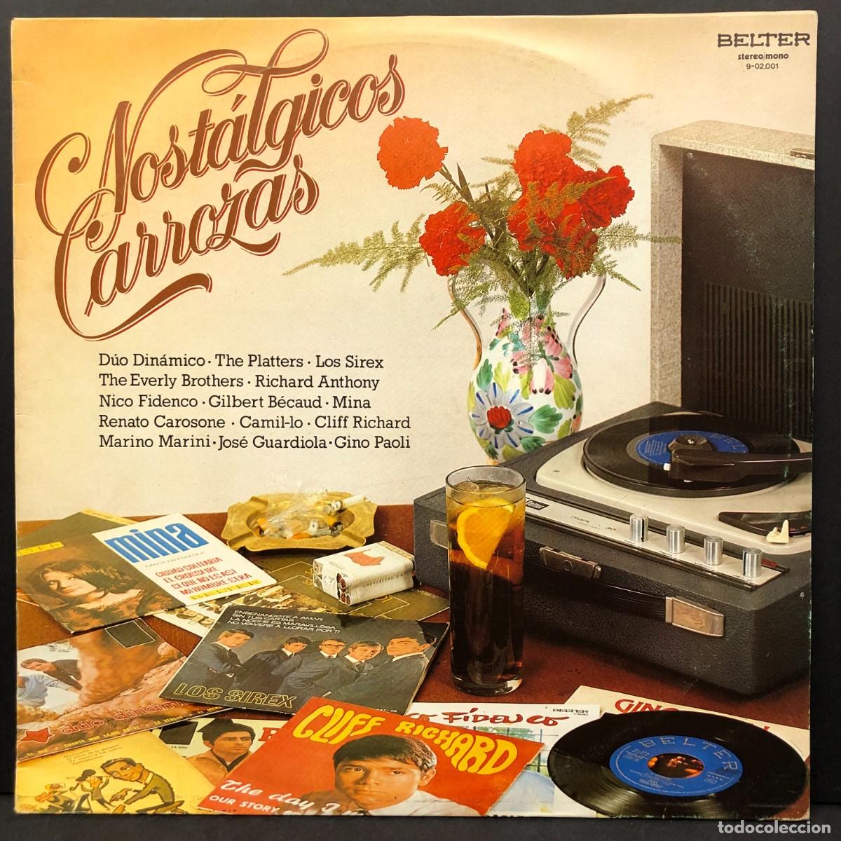 Discos de vinilo: NOST&Aacute;LGICOS CARROZAS - D&Uacute;O DIN&Aacute;MICO, THE PLATTERS, LOS SIREX, THE EVELY BROTHER - LP - VINILO / 1786