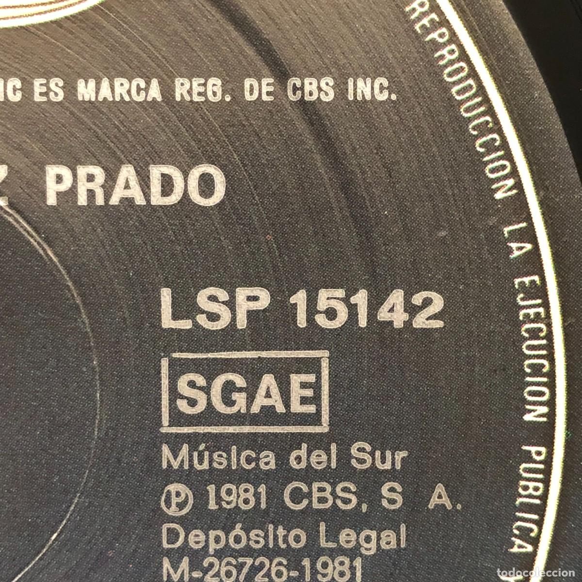 Discos de vinilo: EXITOS DE PEREZ PRADO - JULIO 1981 - LP - VINILO / 1789 - Foto 3