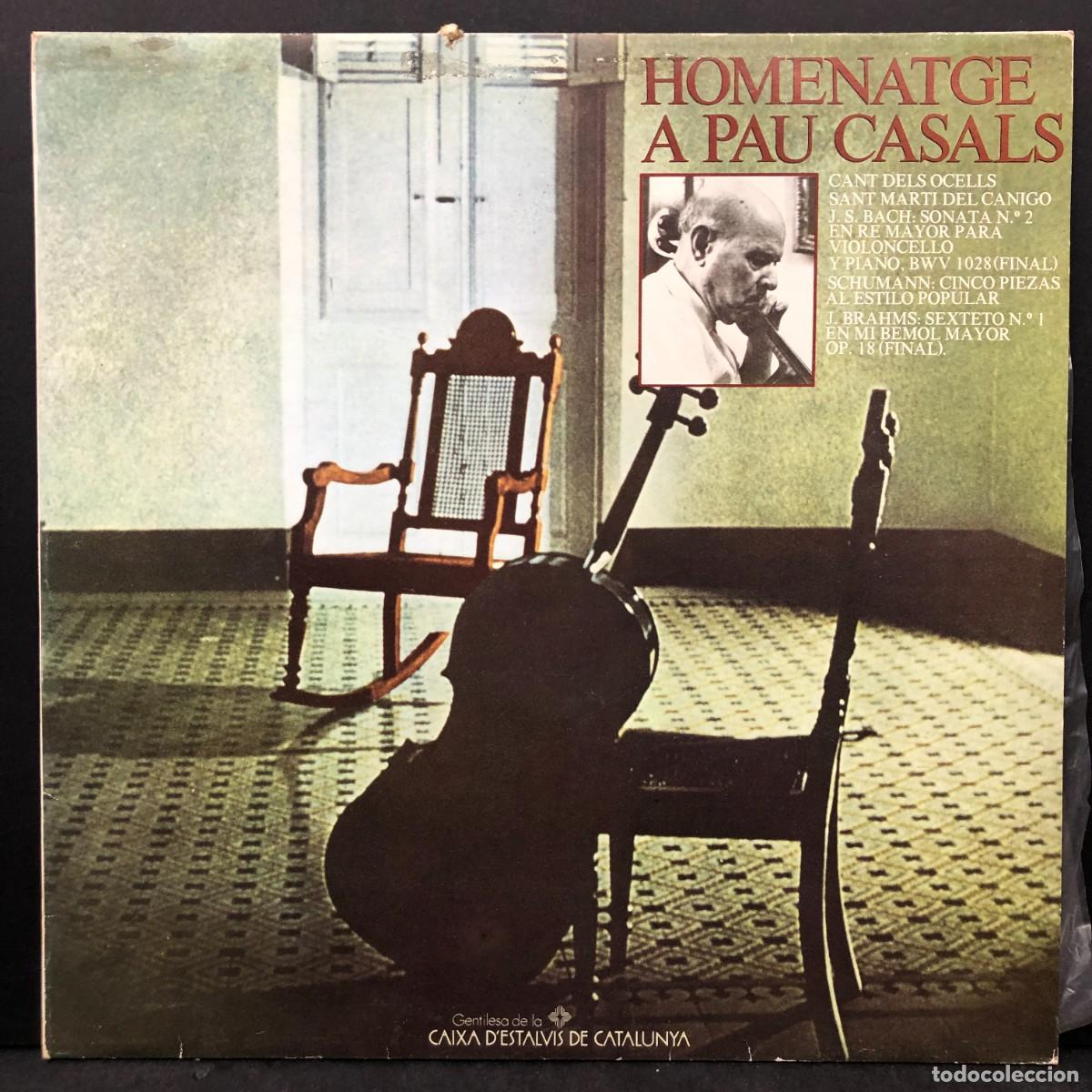 Discos de vinilo: HOMENATGE A PAU CASALS - CANT DELS OCELLS I ALTRES - 13848 - LP - VINILO / 1794
