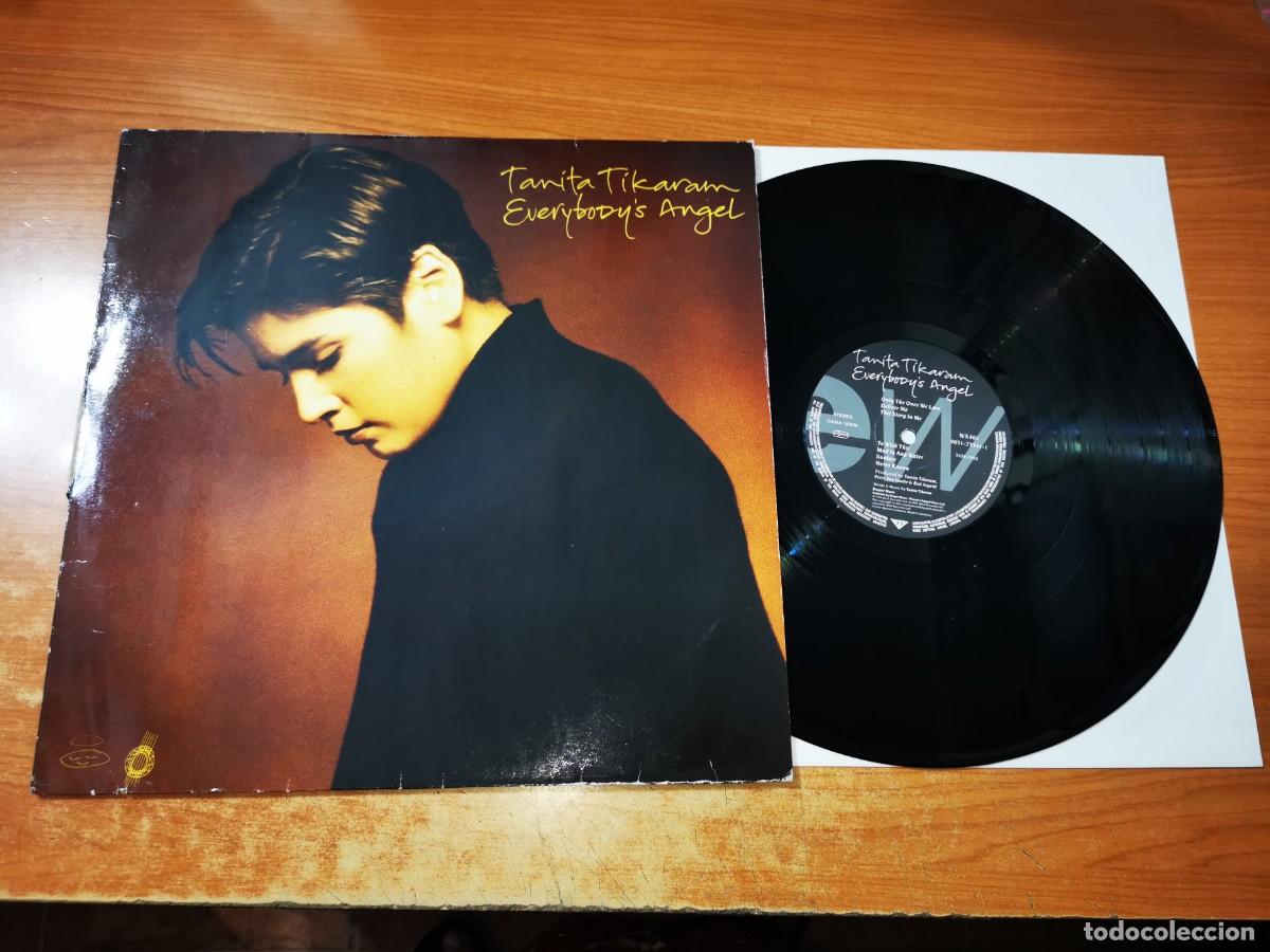 Discos de vinilo: TANITA TIKARAM Everybody's angel LP VINILO DEL A&Ntilde;O 1991 ALEMANIA CONTIENE 14 TEMAS