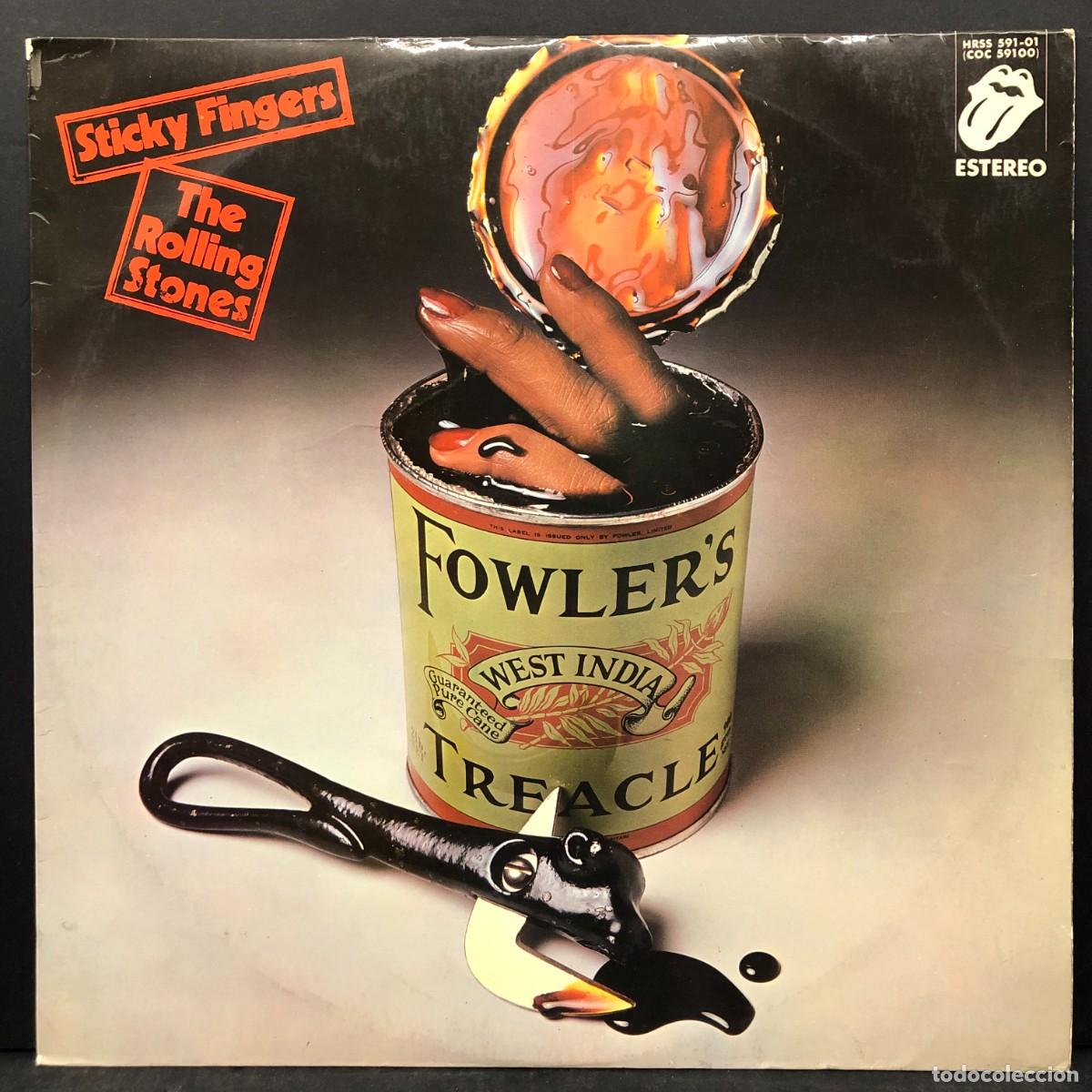 Discos de vinilo: ROLLING STONES - STICKY FINGERS - HRSS 591-01 - LP - VINILO / 1802