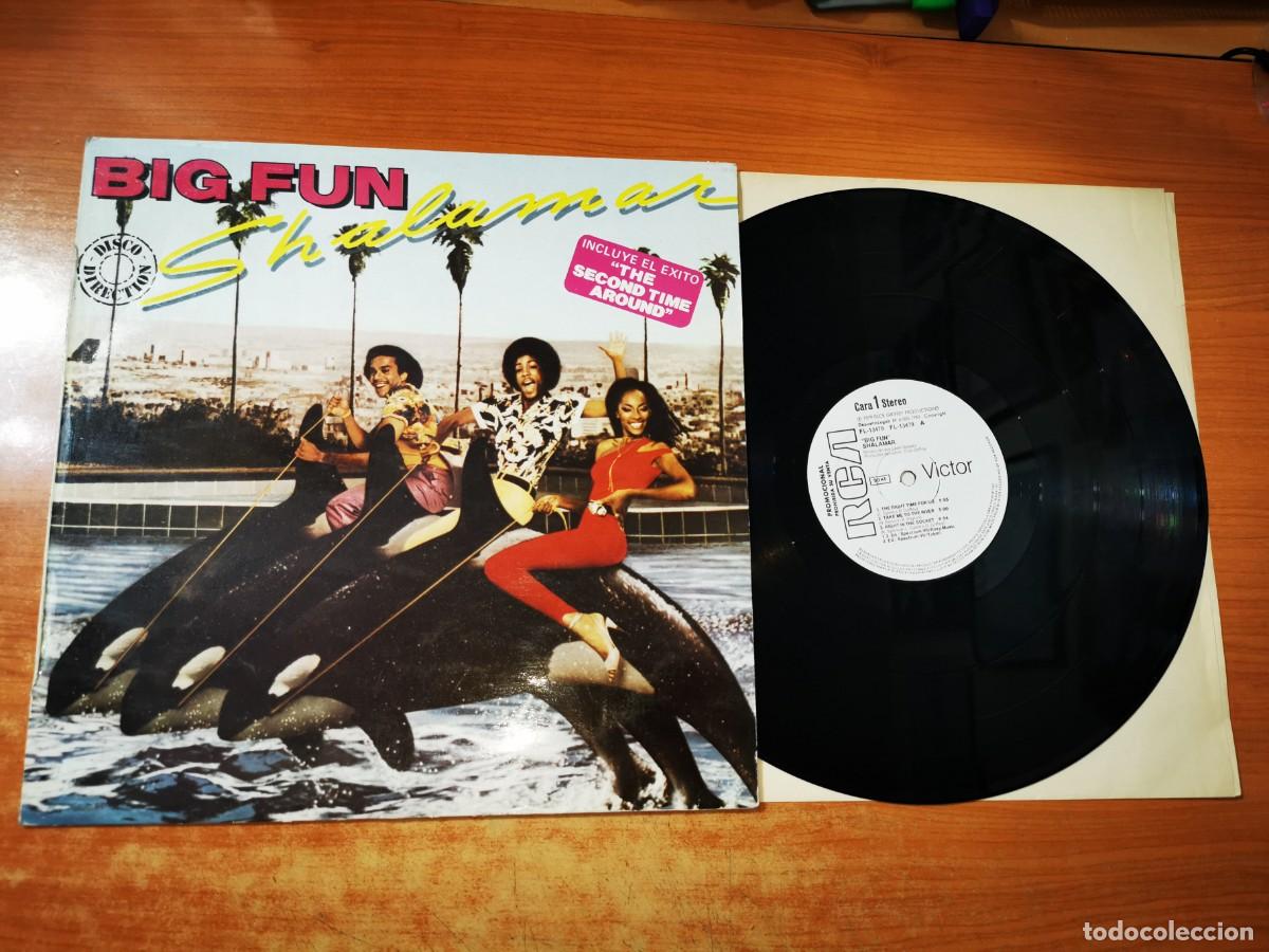 Discos de vinilo: SHALAMAR Big fun LP VINILO DEL A&Ntilde;O 1979 JODY WATLEY HOWARD HEWETT CONTIENE 7 TEMAS