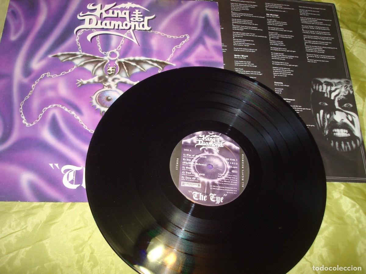 Discos de vinilo: KING DIAMOND. THE EYE. ROADRUNNER, 1990. CON INSERT (#)