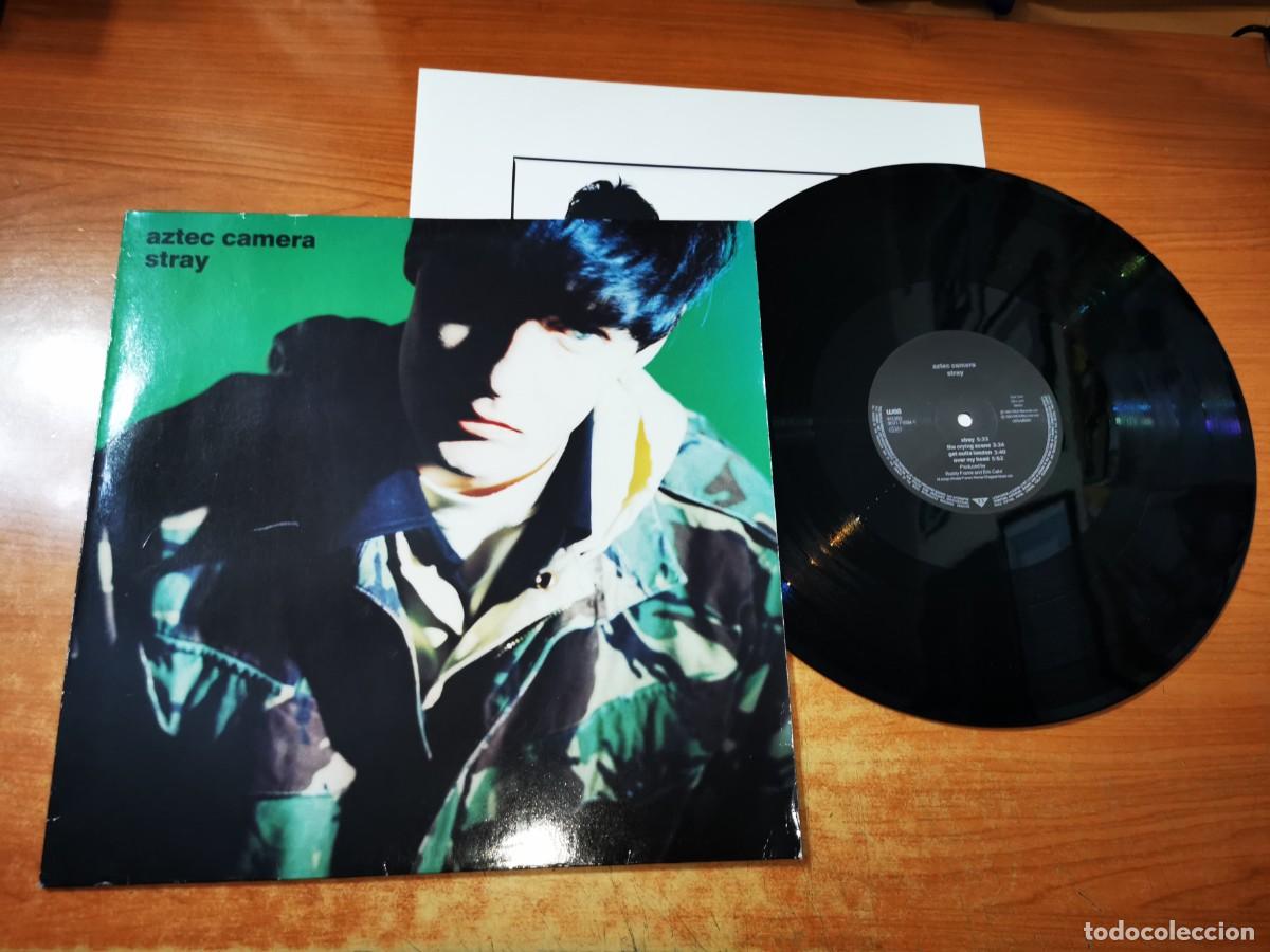 Discos de vinilo: AZTEC CAMERA Stray LP VINILO DEL A&Ntilde;O 1990 ALEMANIA CON ENCARTE CONTIENE 9 TEMAS