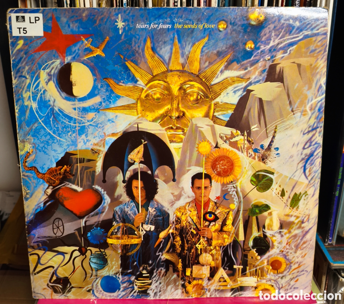 Discos de vinilo: Tears for Fears The seeds of love