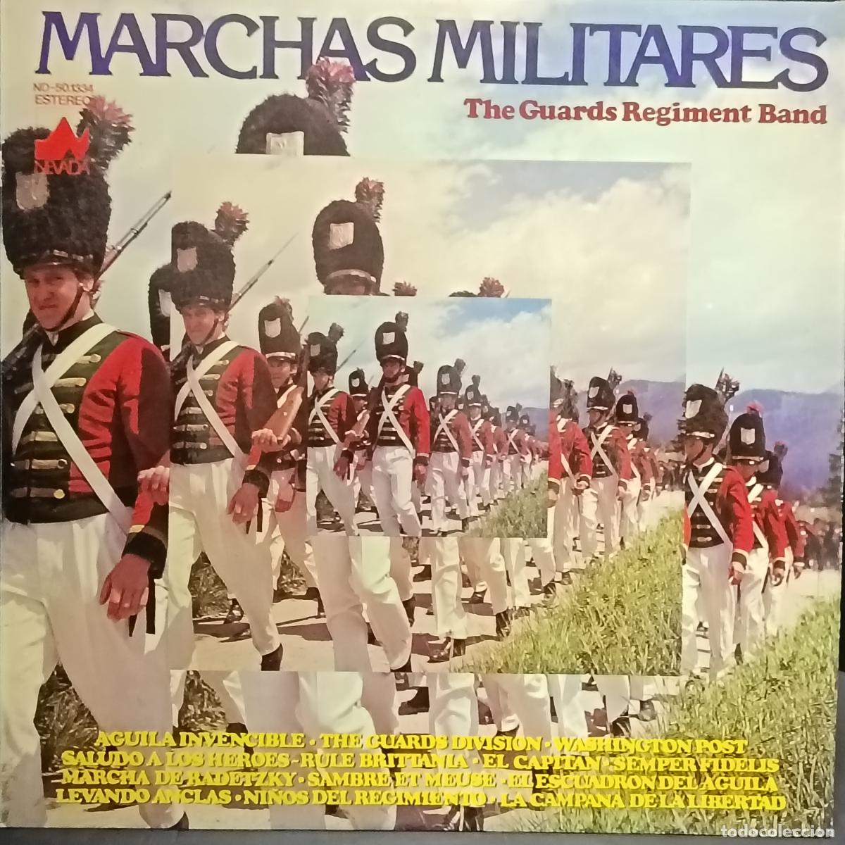 Discos de vinilo: LP MARCHAS MILITARES INGLESAS. The guards regiment band.