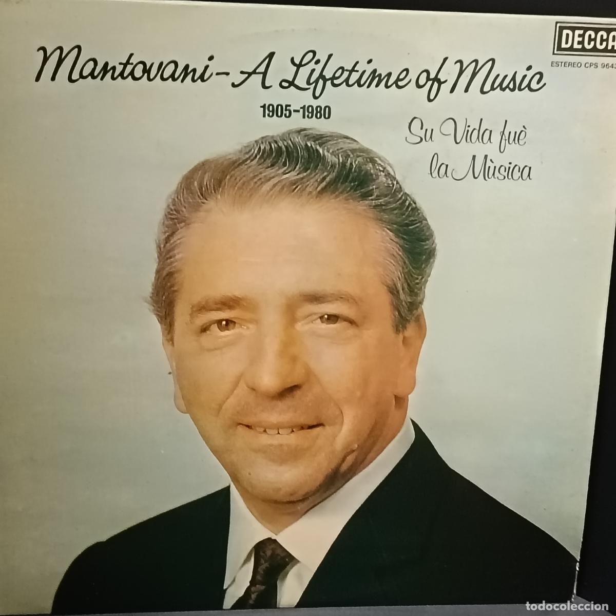 Discos de vinilo: MANTOVANI A lifetime of music 1905-1980 Su vida fue la musica. 2LP