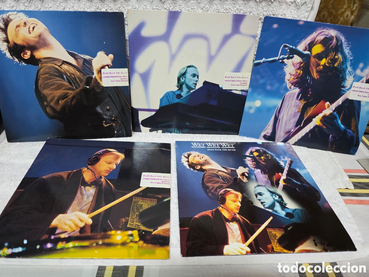 Discos de vinilo: Wet Wet Wet 4 L&Iacute;MITED EDITION PICTURE SLEEVE + 1 UK