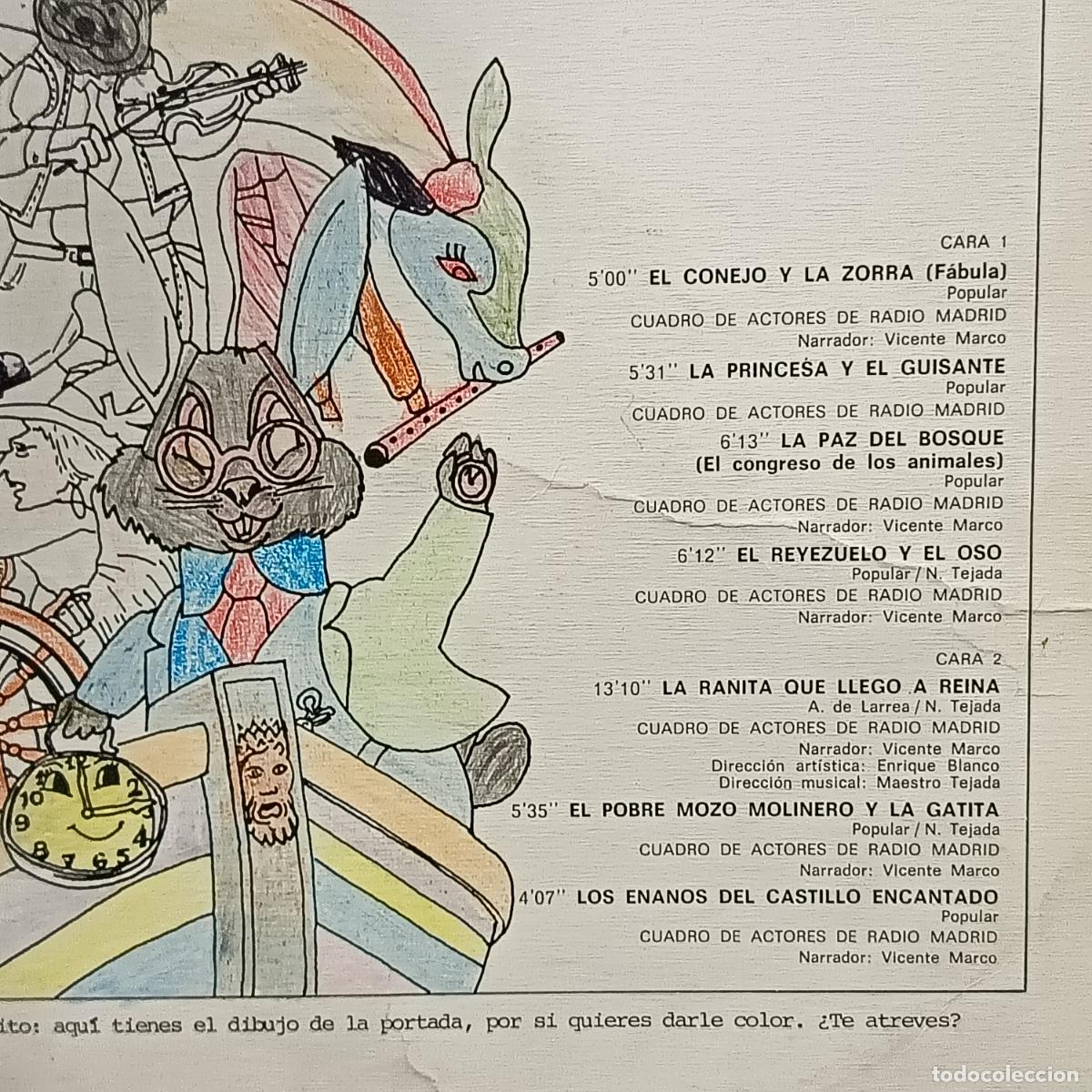 Discos de vinilo: CUENTOS INFANTILES 10 - LP 1976. - Foto 2