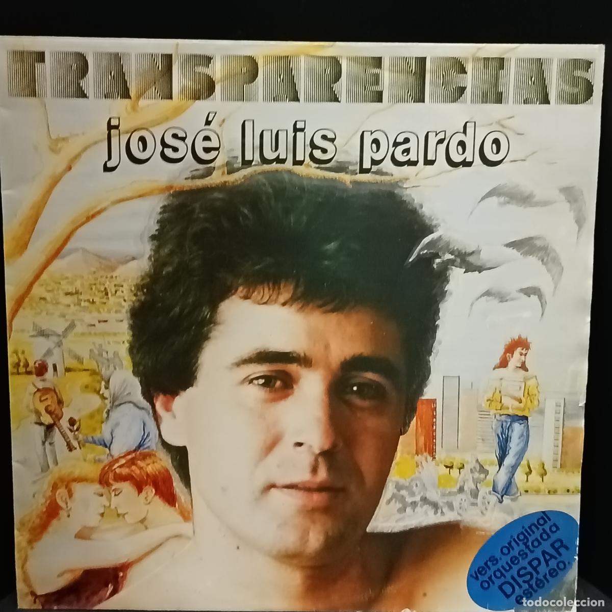 Discos de vinilo: Jose Luis Pardo, Transparencias. LP 1987