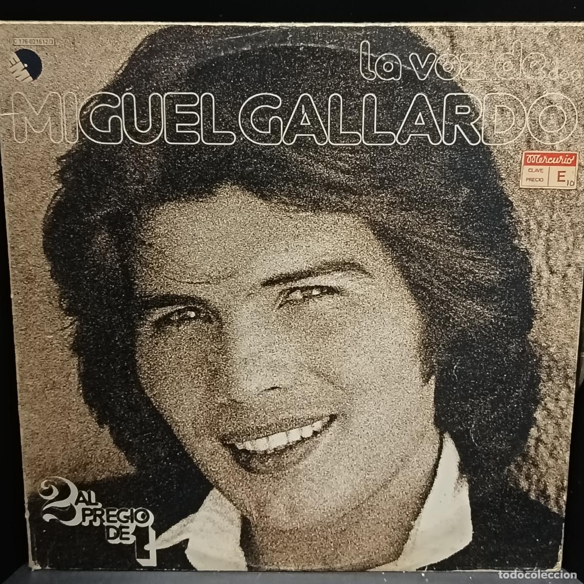 Discos de vinilo: La voz de... MIGUEL GALLARDO. 2LPs