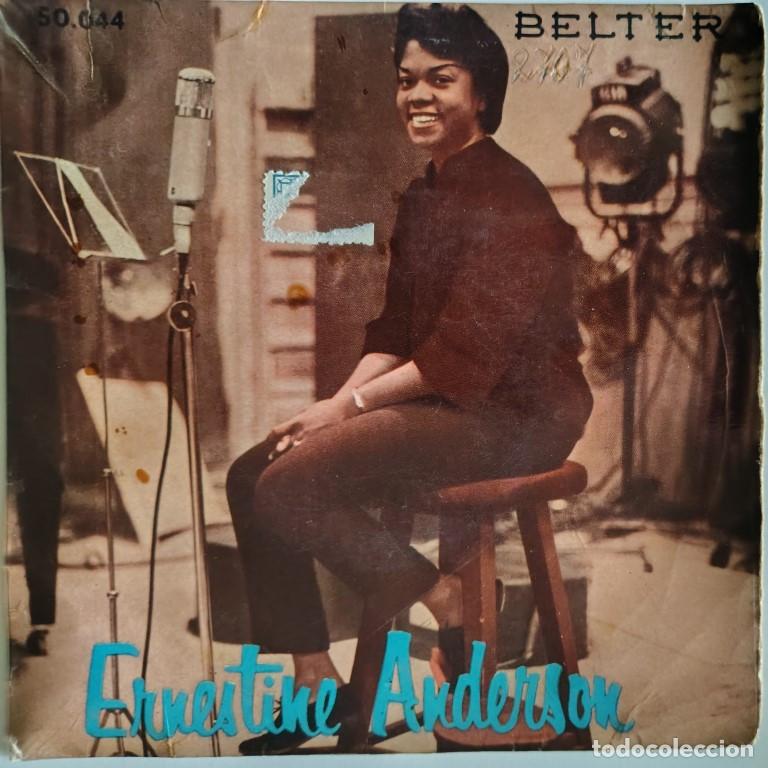 Discos de vinilo: Ernestine Anderson. Amor en venta (Love for sale)/ Oto&ntilde;o en Nueva York +2. Belter 50.044, Spain 1958