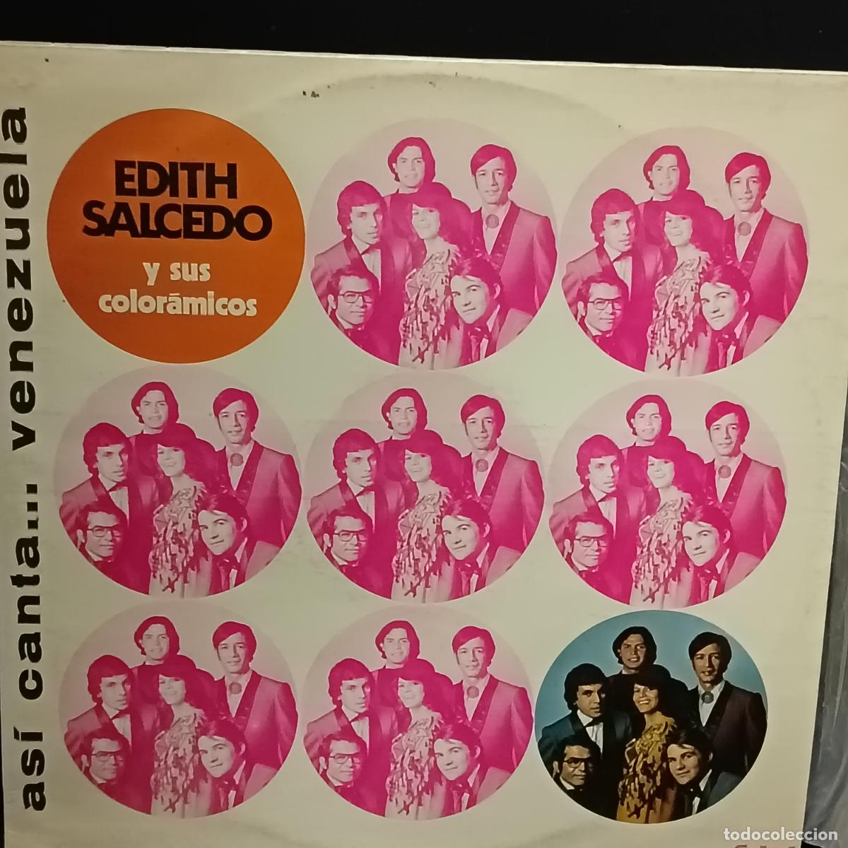 Discos de vinil: EDITH SALCEDO y sus Color&aacute;micos. Asi canta Venezuela LP
