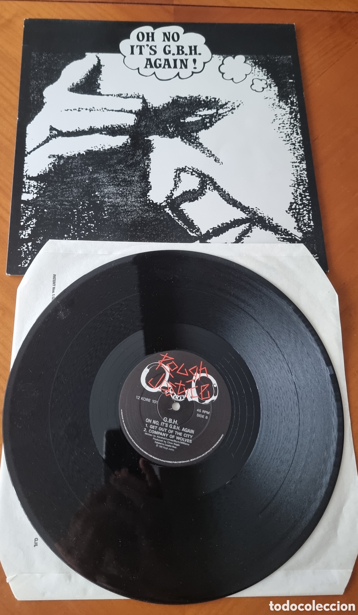 Discos de vinilo: Disco vinilo GBH original buen estado ved foto