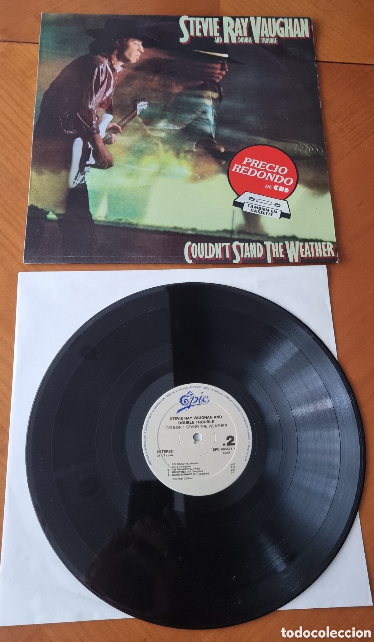 Discos de vinilo: Disco Stevie Ray Vaughan original buen estado ved foto