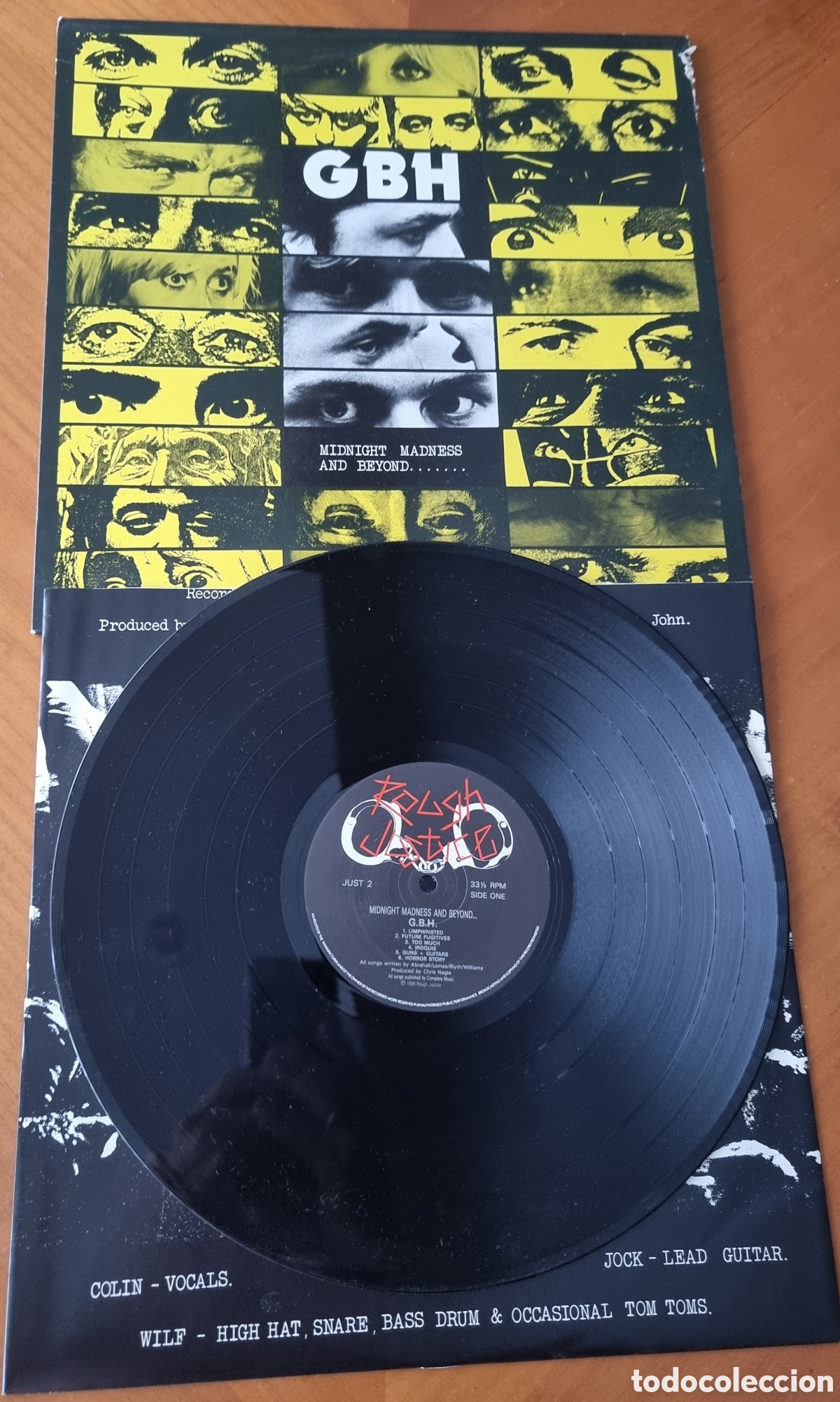 Discos de vinilo: Disco GBH original buen estado ved fotos