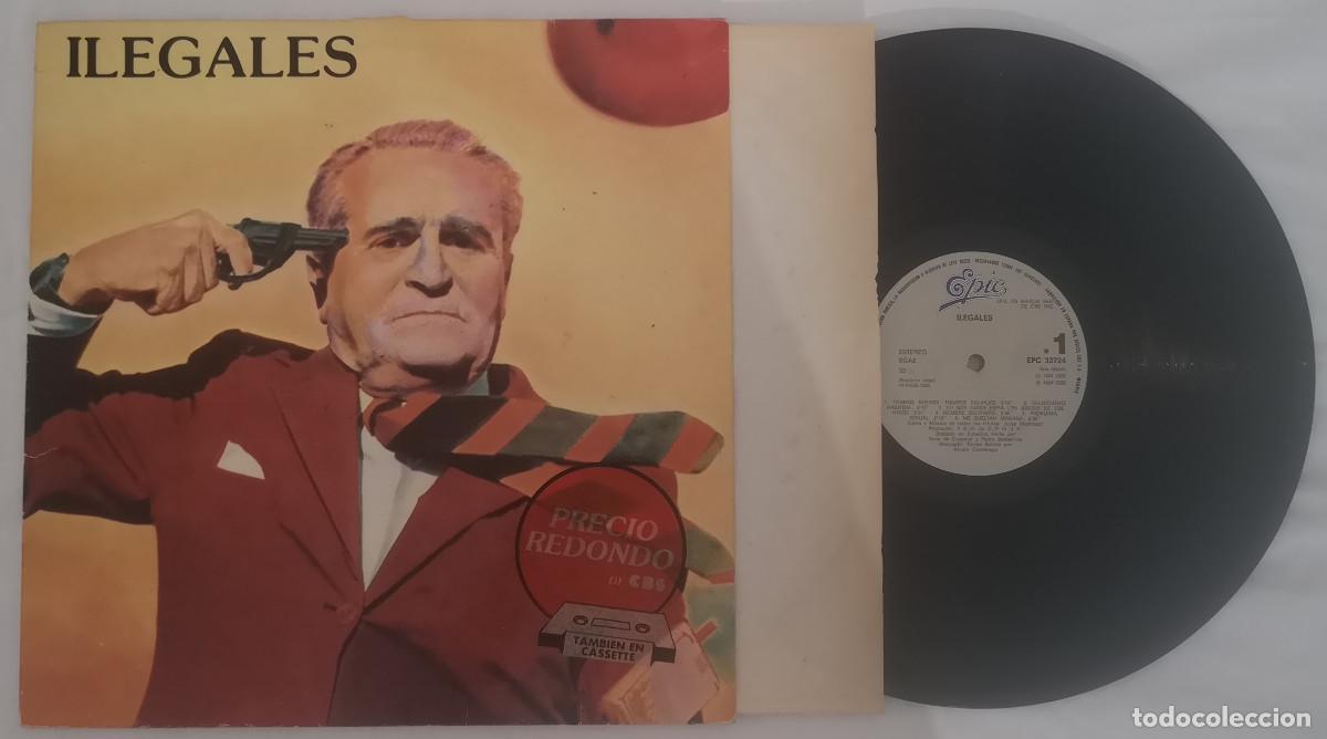 Discos de vinilo: DISCO VINILO ILEGALES LP 1985