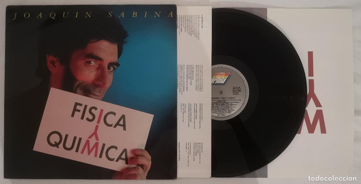 Discos de vinilo: DISCO VINILO JOAQU&Iacute;N SABINA F&Iacute;SICA Y QU&Iacute;MICA LP 1992
