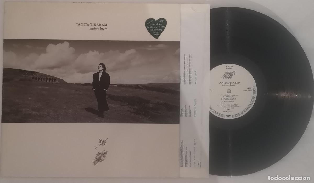 Discos de vinilo: DISCO VINILO TANITA TIKARAM ANCIENT HEART LP 1988 &iexcl;DISCO IMPECABLE!