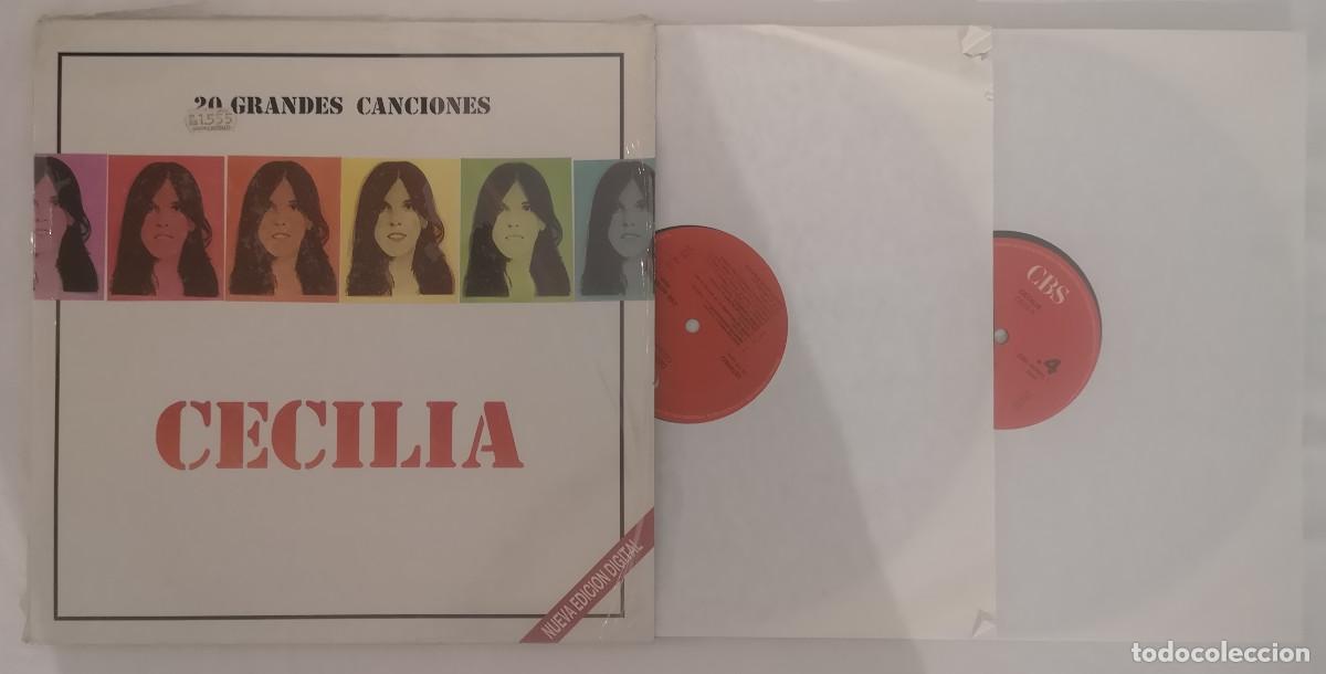 Discos de vinilo: DISCO VINILO CECILIA 20 GRANDES CANCIONES LP 1990 &iexcl;IMPECABLE!