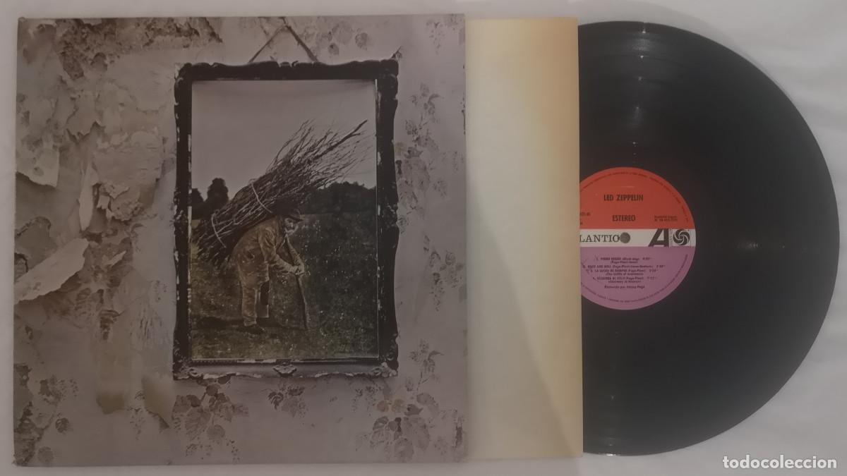 Discos de vinilo: DISCO VINILO LED ZEPPELIN IV LP 1971