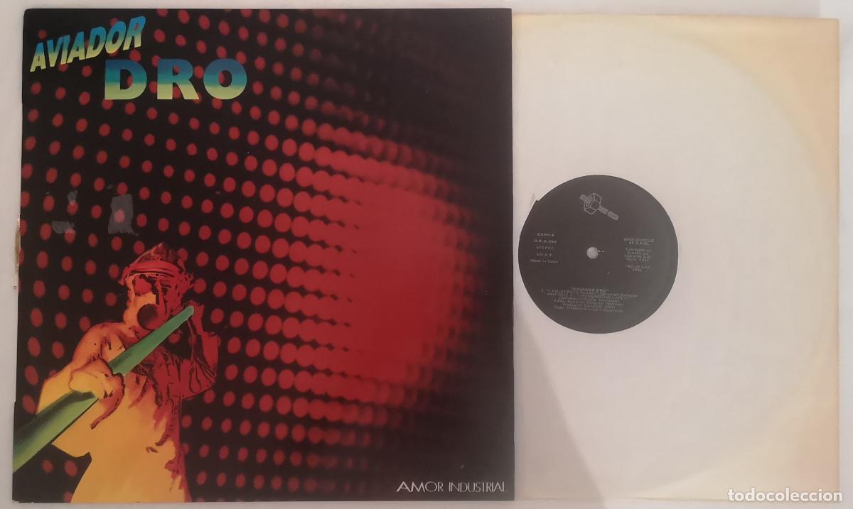 Discos de vinilo: DISCO VINILO AVIADOR DRO AMOR INDUSTRIAL MAXI SINGLE 1983