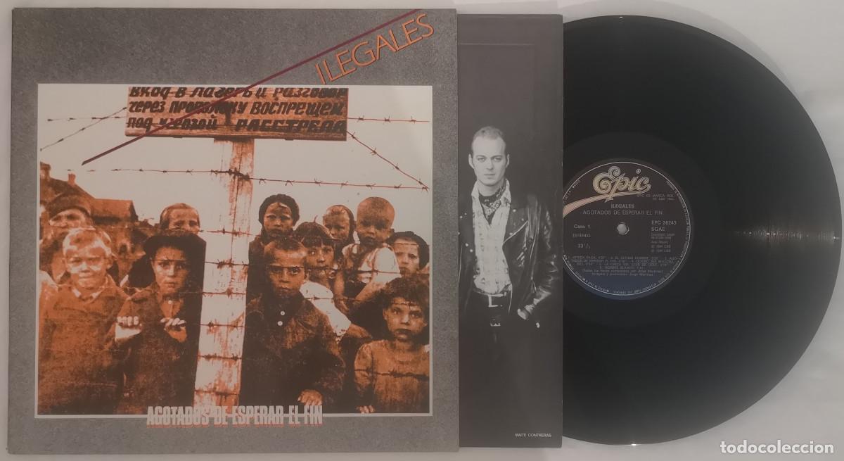 Discos de vinilo: DISCO VINILO ILEGALES AGOTADOS DE ESPERAR EL FIN LP 1984