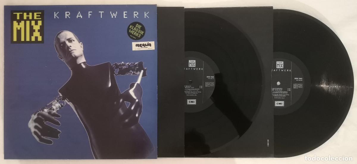 Discos de vinilo: DISCO VINILO KRAFTWERK THE MIX LP 1991 &iexcl;DISCOS IMPECABLES!