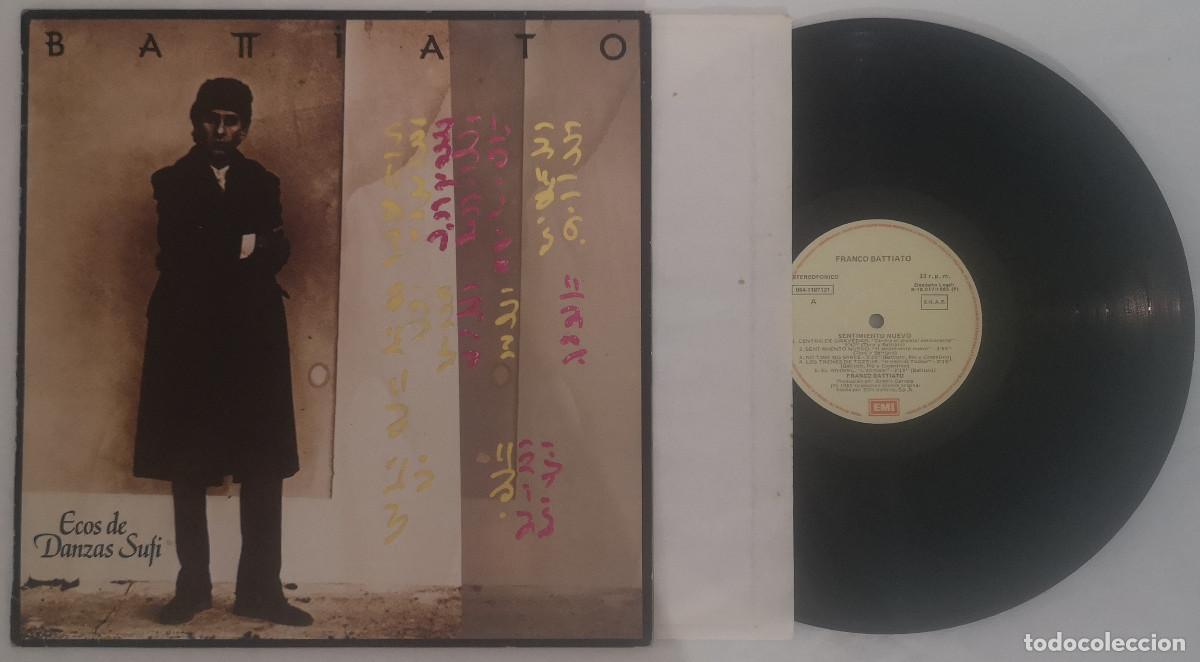 Discos de vinilo: DISCO VINILO BATTIATO ECOS DE DANZAS SUFI LP 1985