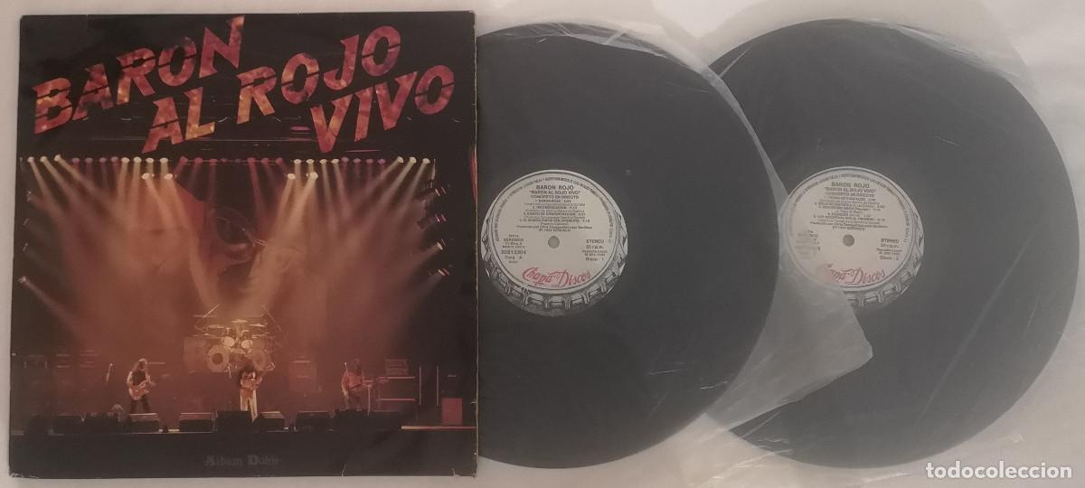 Discos de vinilo: DISCO VINILO BARON ROJO AL ROJO VIVO LP 1993