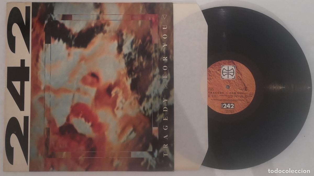 Discos de vinilo: DISCO VINILO FRONT 242 TRAGEDY FOR YOU MAXI SINGLE 1990 &iexcl;DISCO IMPECABLE!