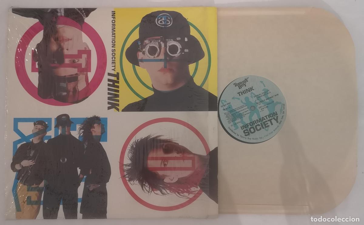 Discos de vinilo: DISCO VINILO INFORMATION SOCIETY THINK LP 1990