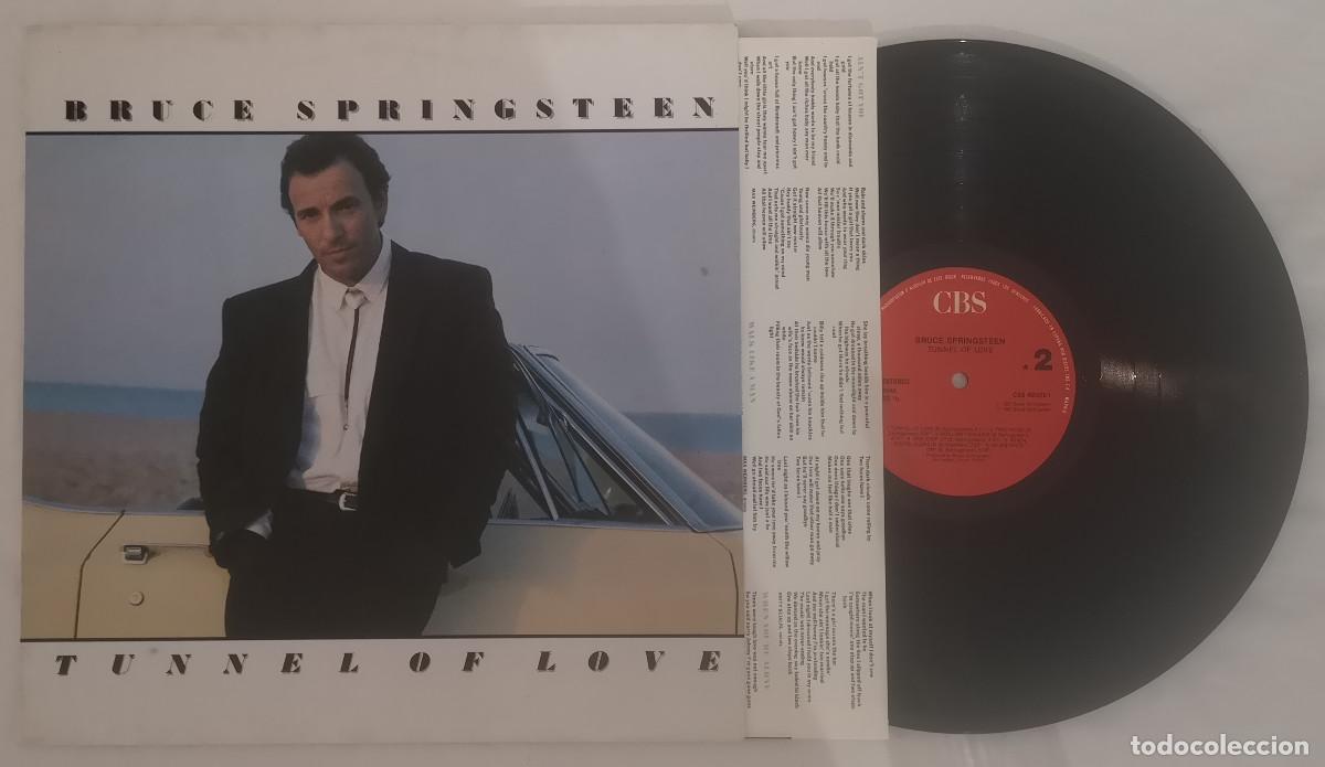Discos de vinilo: DISCO VINILO BRUCE SPRINGSTEEN TUNNEL OF LOVE LP 1987