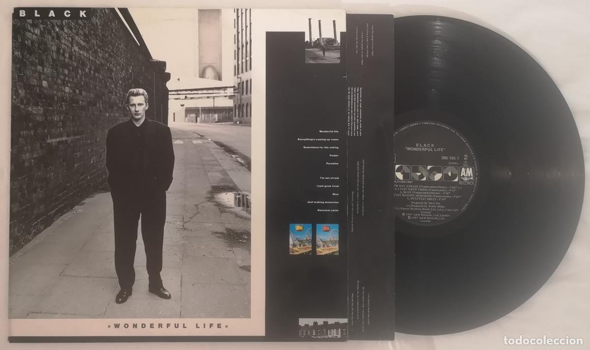 Discos de vinilo: DISCO VINILO BLACK WONDERFUL LIFE LP 1987