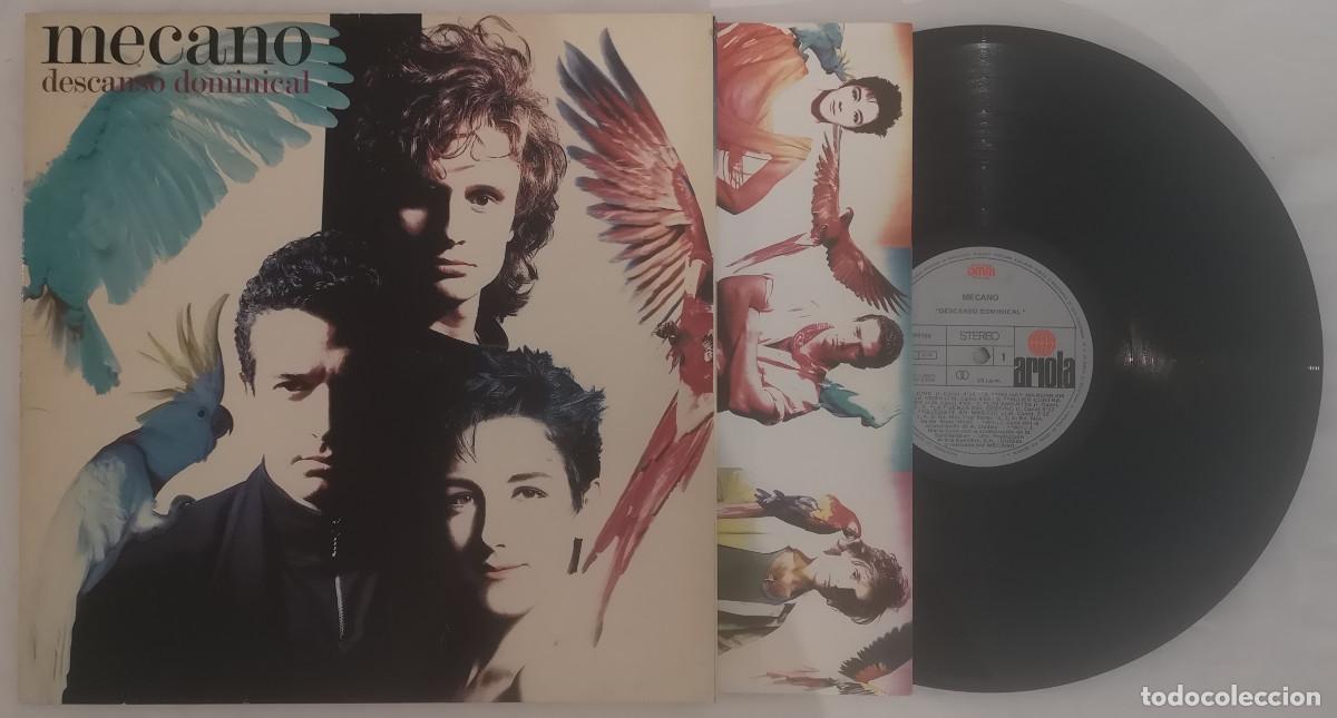Discos de vinilo: DISCO VINILO MECANO DESCANSO DOMINICAL LP 1988