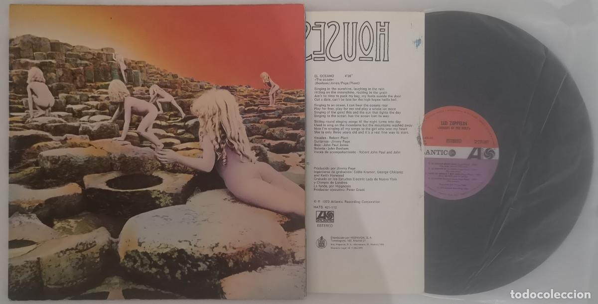 Discos de vinilo: DISCO VINILO LED ZEPPELIN HOUSES OF THE HOLY LP 1973
