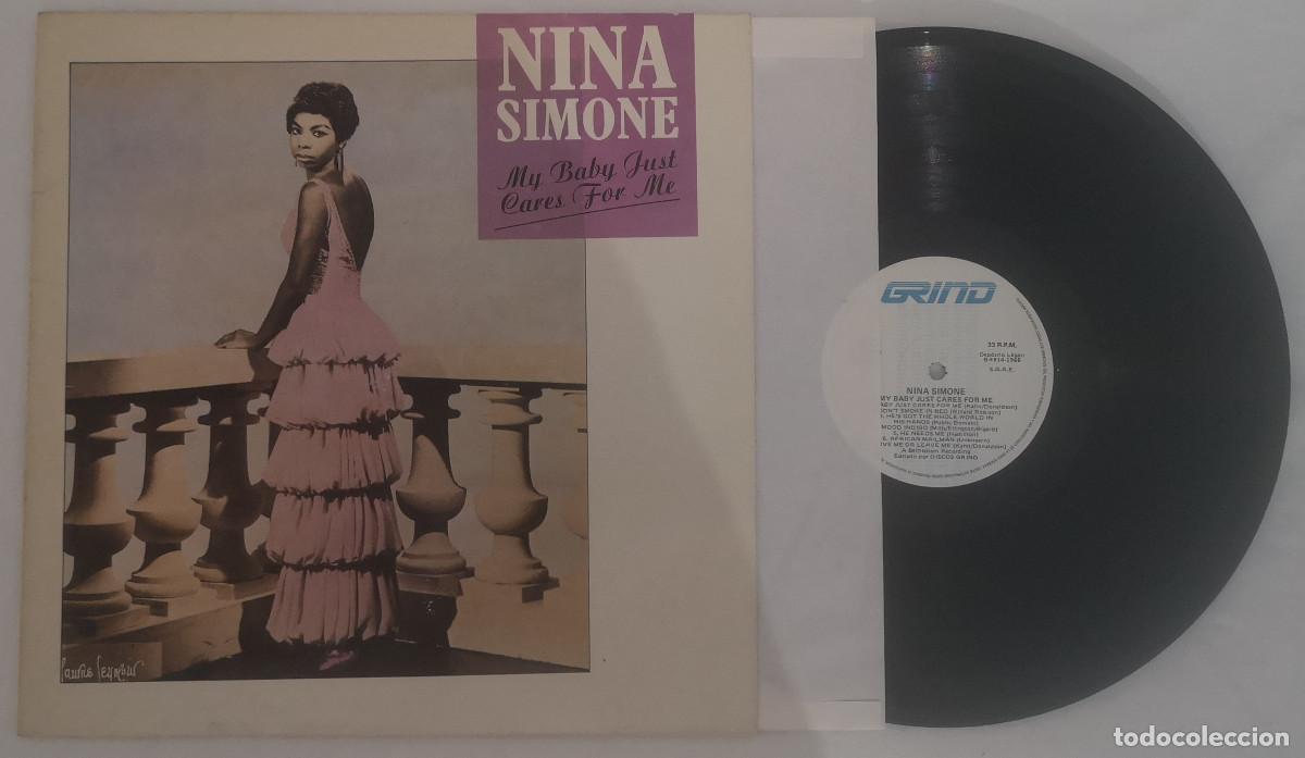 Discos de vinilo: DISCO VINILO NINA SIMONE MY BABY JUST CARES FOR ME LP 1988