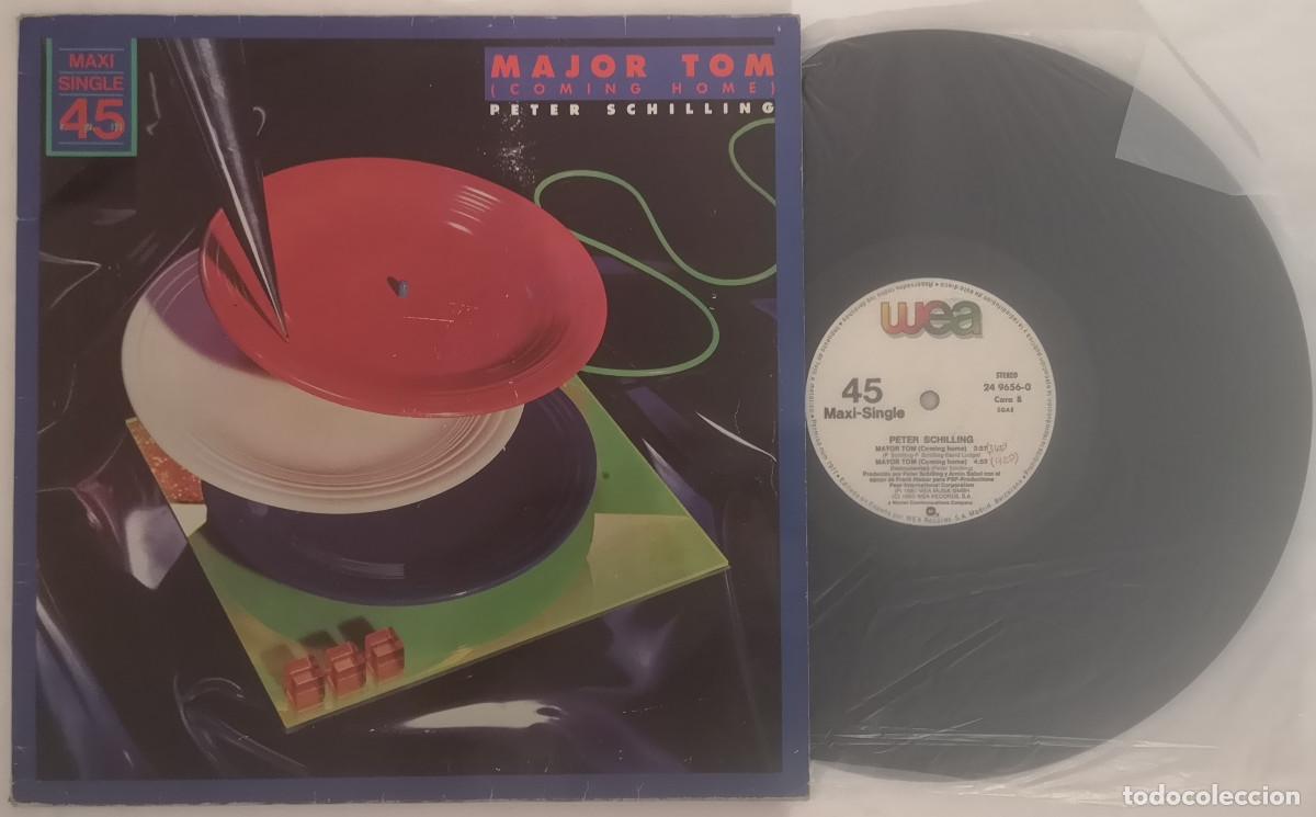Discos de vinilo: DISCO VINILO PETER SCHILLING MAJOR TOM MAXI SINGLE 1983