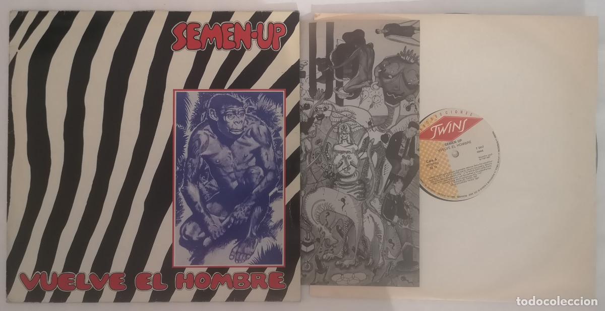 Discos de vinilo: DISCO VINILO SEMEN UP VUELVE EL HOMBRE LP 1987