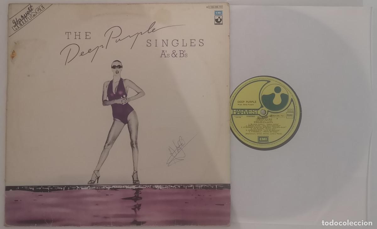 Discos de vinilo: DISCO VINILO DEEP PURPLE SINGLES A's & B's LP 1979