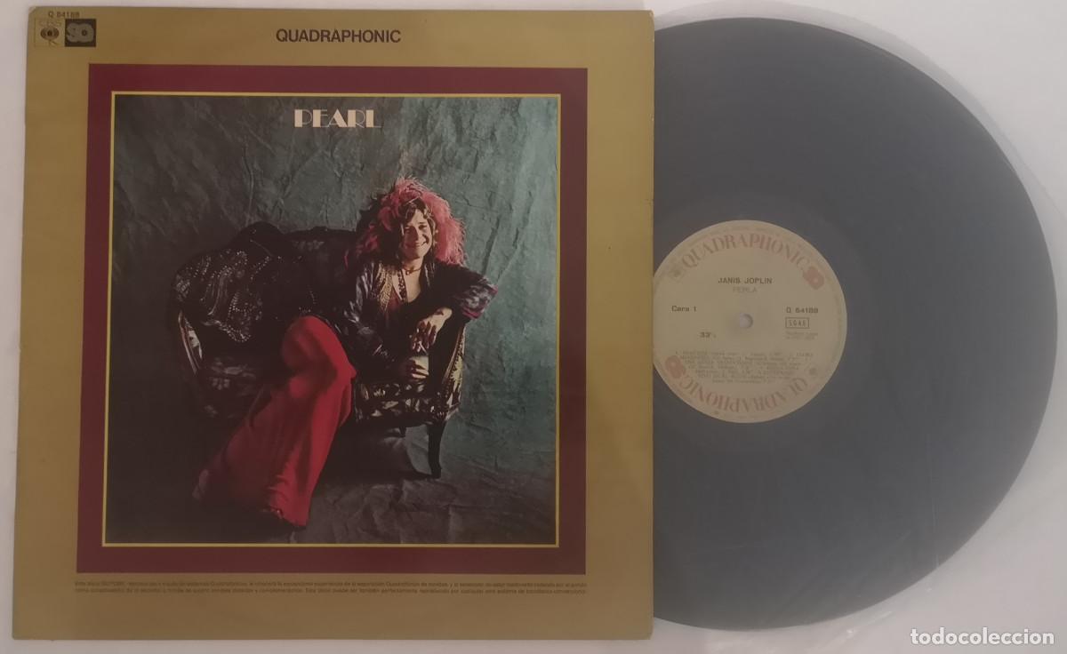 Discos de vinilo: DISCO VINILO JANIS JOPLIN PEARL (ED. QUADRAPHONIC) LP 1974