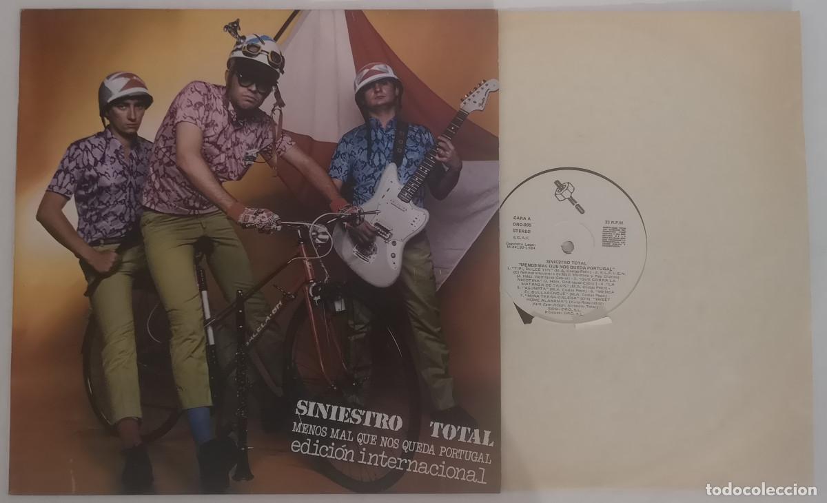 Discos de vinilo: DISCO VINILO SINIESTRO TOTAL MENOS MAL QUE NOS QUEDA PORTUGAL LP 1984